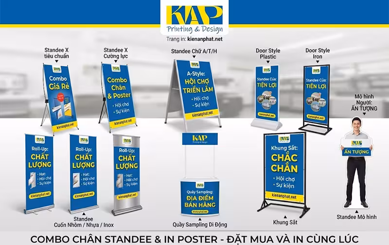 Chân standee quảng cáo