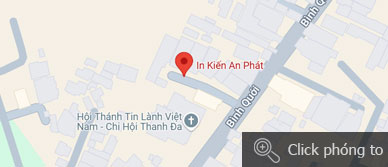 Bản đồ Văn phòng Công ty In Kiến An Phát - 457 Bình Quới, Phường 28, Bình Thạnh