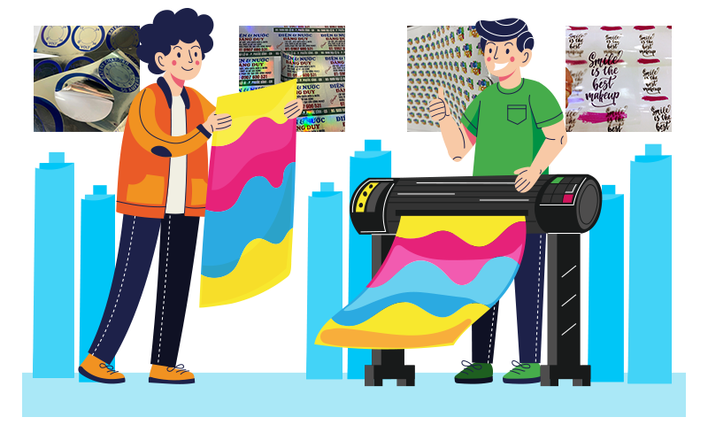 In Decal, Tem Nhãn, Sticker tại Kiến An Phát