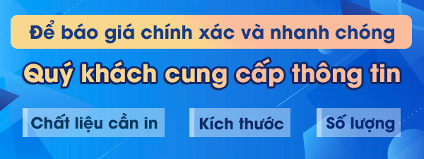 Báo Giá In Nhanh Kiến An Phát