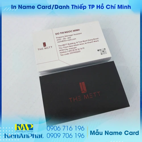 Mẫu ấn phẩm Name Card mới năm 2026 - In Namecard TPHCM
