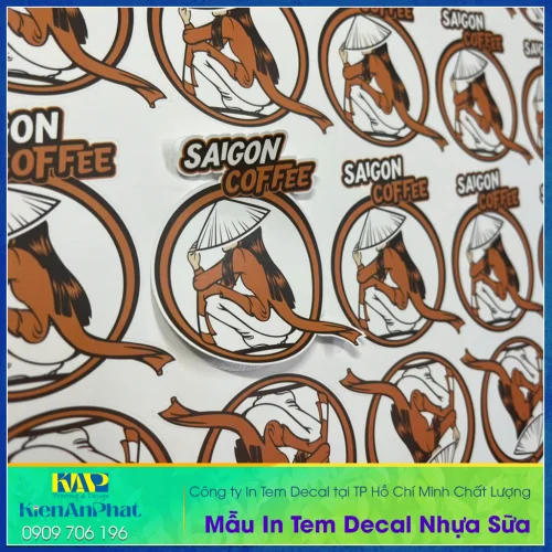 In Tem Decal Nhựa sữa tại Bình Thạnh