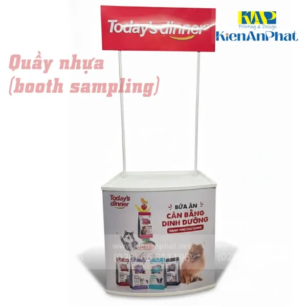Quầy bán hàng di động bằng nhựa