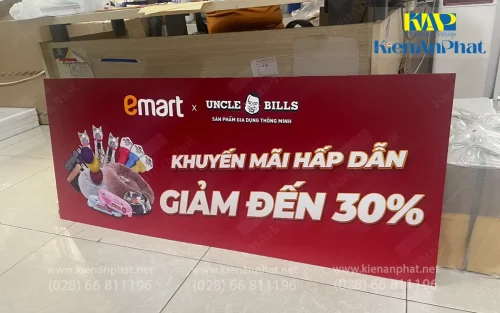 Bảng giá in pp cán (bồi) format tại in Kiến An Phát