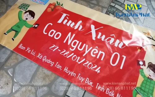 Dịch vụ in băng rôn quảng cáo Kiến An Phát tại Bình Thạnh, tpHCM
