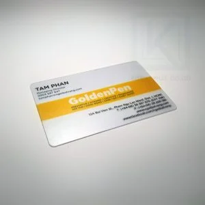 in thẻ nhựa làm card visit