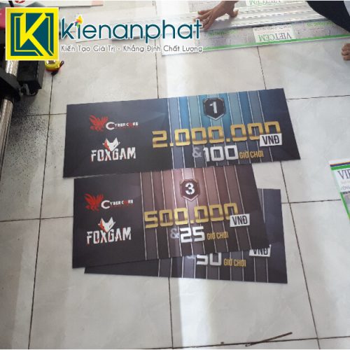 in poster số lượng ít