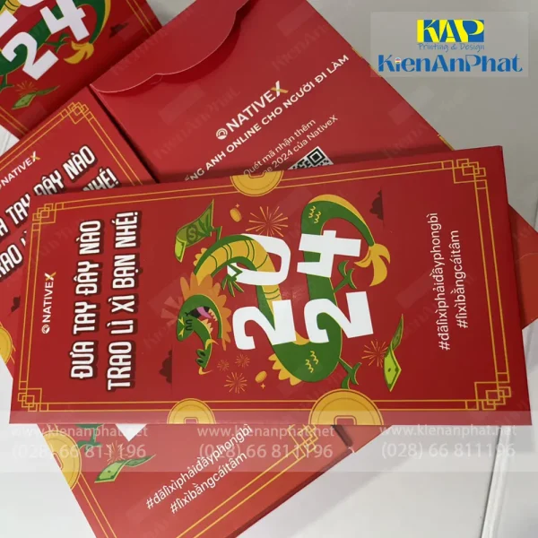 In bao lì xì tại Kiến An Phát
