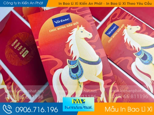 Mẫu In Bao Lì Xì theo yêu cầu tại TPHCM đẹp 2026