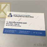 địa chỉ in name card đẹp