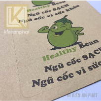 in decal giấy kraft