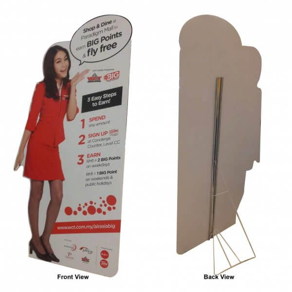 in standee hình người