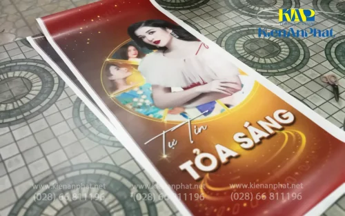 In standee trong nhà, standee ngoài trời sự kiện tại hcm