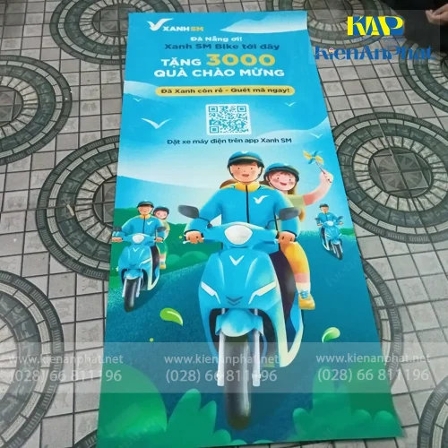 In standee trong nhà, standee ngoài trời tại tphcm