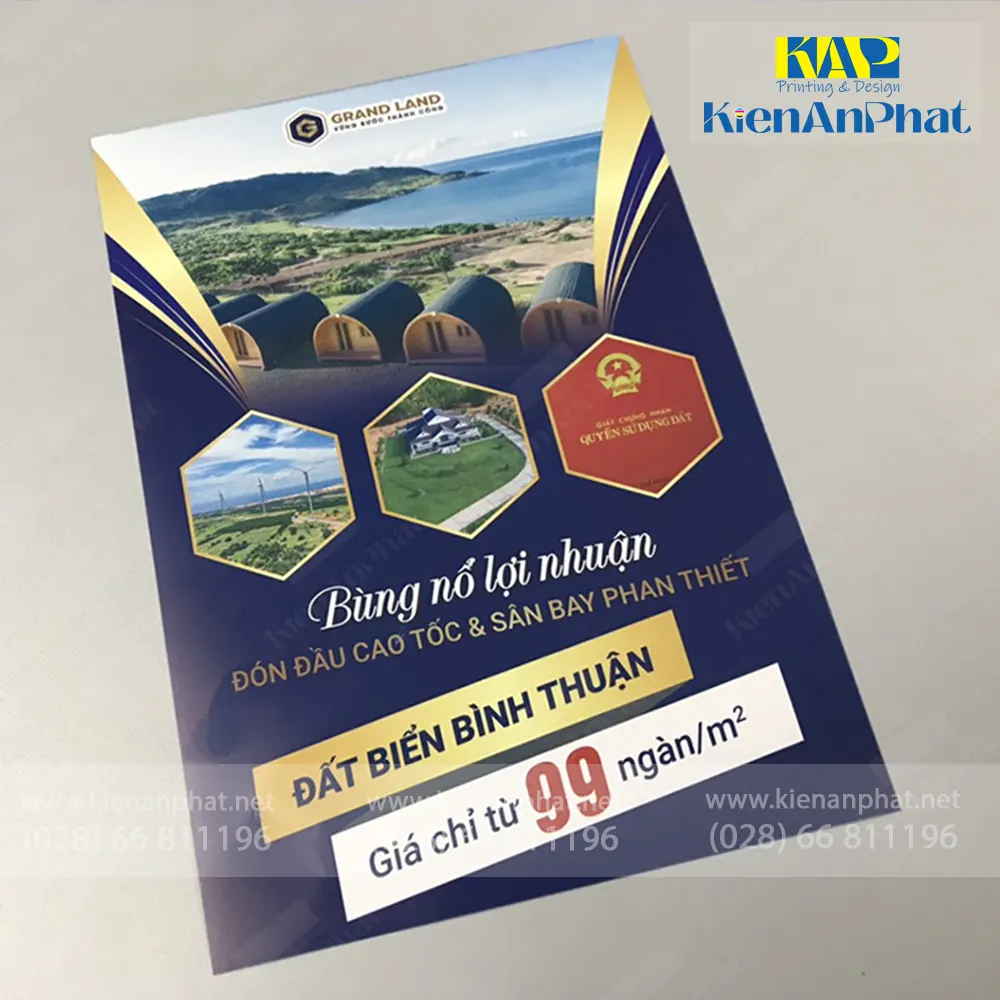 In tờ rơi số lượng ít, in nhanh lấy trong ngày tại tpHCM - In Kiến An Phát