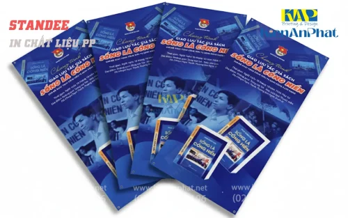 chất liệu in standee pp giá rẻ tại tphcm