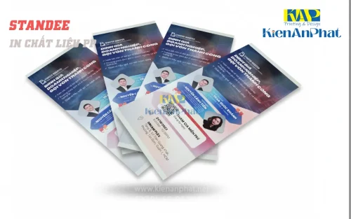 chất liệu in standee pp giá rẻ tại hcm làm poster hội nghị