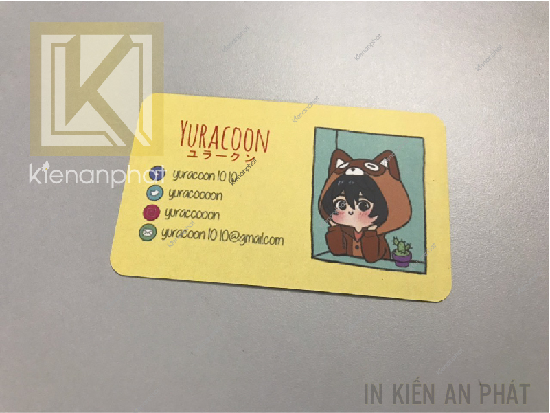 nhà in name card