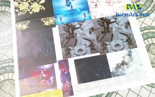 In decal lấy liền làm poster dán tại tphcm