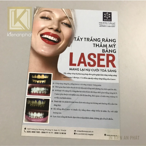 in tờ rơi nha khoa