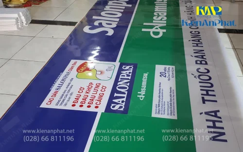 In decal số lượng ít làm poster dán tại Kiến An Phát
