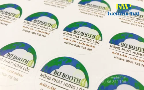 In decal số lượng ít làm tem nhãn tại tphcm