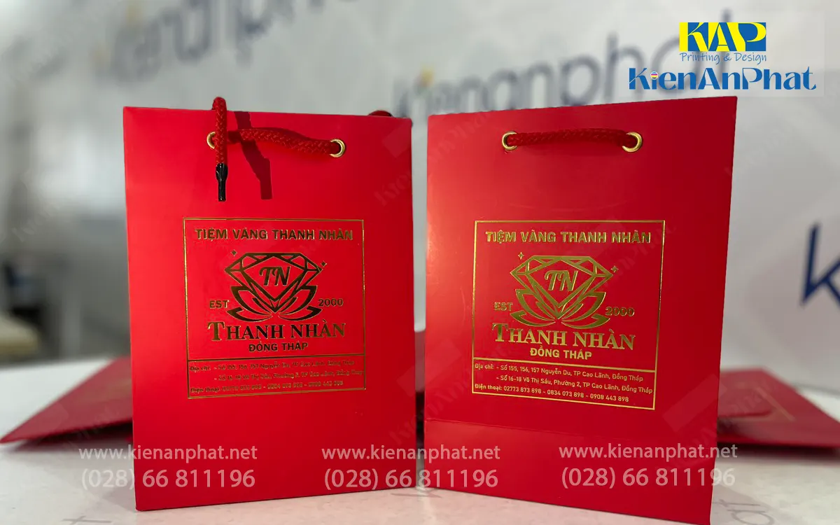 Xưởng in túi giấy Kiến An Phát