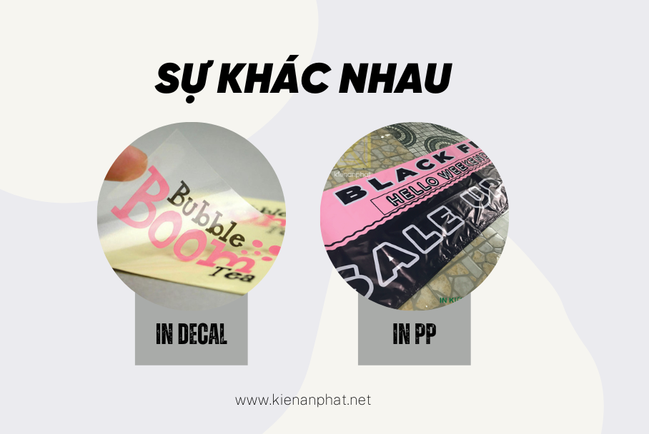 In decal và in PP khác nhau như thế nào?