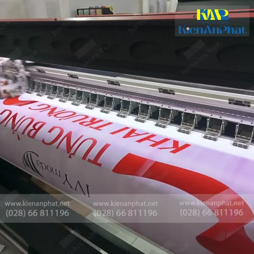 In băng rôn khai trương tại in Kiến An Phát