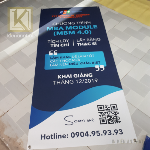 standee khai trương