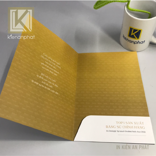 Đặt in bìa đựng hồ sơ - Những lưu ý và lợi ích khi in ấn