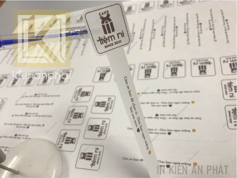 In tem sticker chất lượng cao tại tpHCM - Công ty in Kiến An Phát