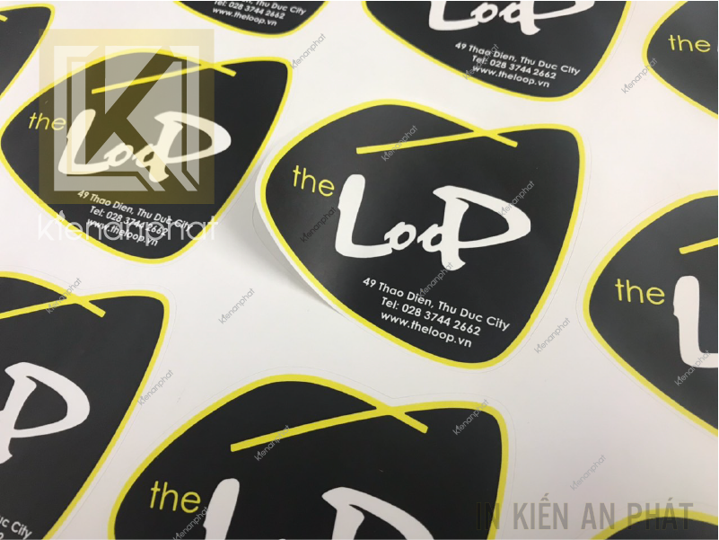 In tem sticker chất lượng cao tại tpHCM - Công ty in Kiến An Phát