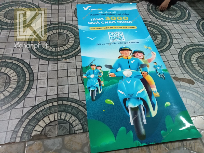 poster standee 60x160, sản phẩm quảng cáo hiệu quả