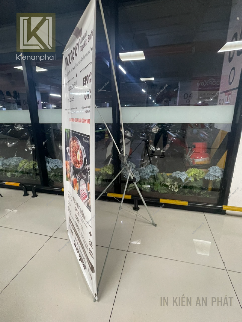 Chân standee 60x160, sản phẩm quảng cáo hiệu quả