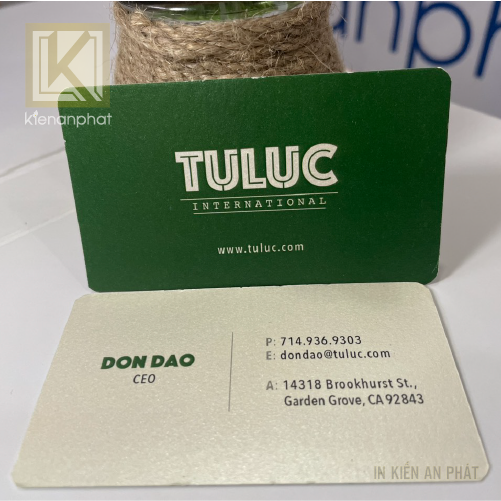Đặt in card visit, name card, danh thiếp theo yêu cầu
