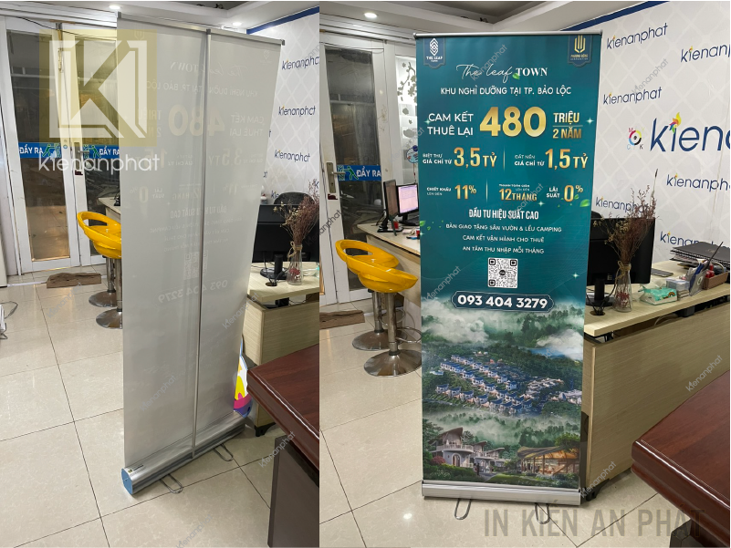 Standee cuốn 80x180 có bao nhiêu loại bạn đã biết?