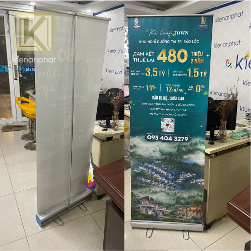 Standee cuốn 80x180 có bao nhiêu loại bạn đã biết?