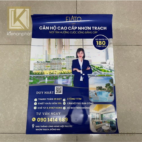 Poster quảng cáo sản phẩm và chất liệu in ấn phổ biến