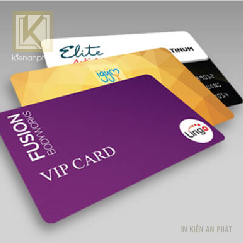 Dịch vụ in thẻ nhựa PVC giá rẻ tại in Kiến An Phát, tpHCM