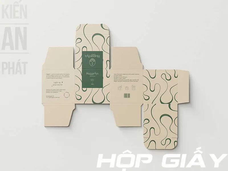 Thiết kế in hộp giấy đựng quà theo phong cách riêng
