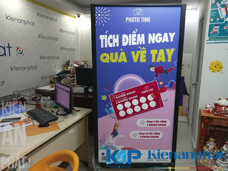 In Standee chuyên nghiệp - Giá rẻ - Lấy liền tại tpHCM | In Kiến An Phát