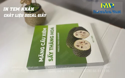 In Ấn Quận 12 - Kiến An Phát in tem nhãn decal giấy