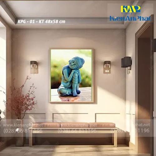 Mẫu tranh Phật Giáo tại tphcm