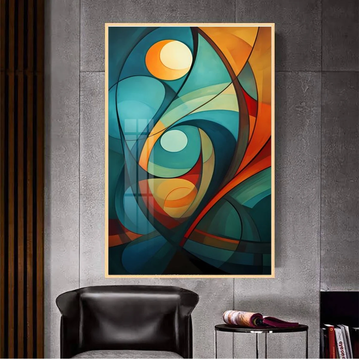 cung cấp mẫu tranh trừu tượng theo yêu cầu tại hcm