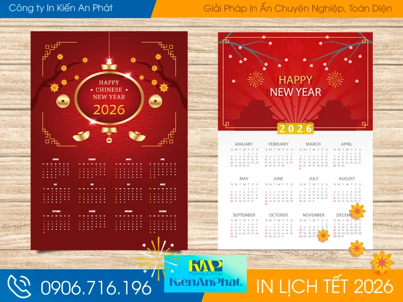 Liên hệ Xưởng In Lịch Tết Bình Thạnh 2026 ngay hôm nay