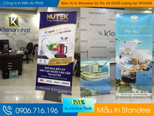 Đơn Vị In Standee Uy Tín và Chất Lượng tại Sài Gòn