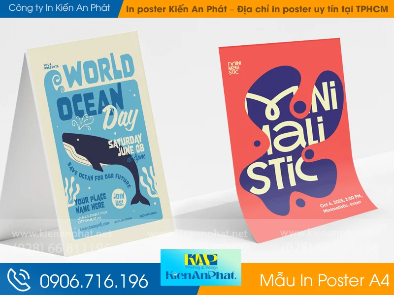 In poster Kiến An Phát – Địa chỉ in poster thẩm mỹ uy tín tại TPHCM