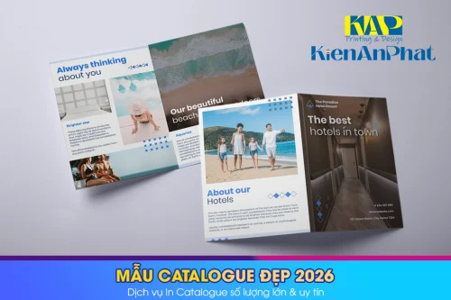Một số mẫu Catalogue đẹp 2026 tham khảo
