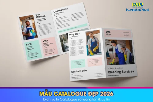 Một số mẫu Catalogue đẹp 2026 tham khảo